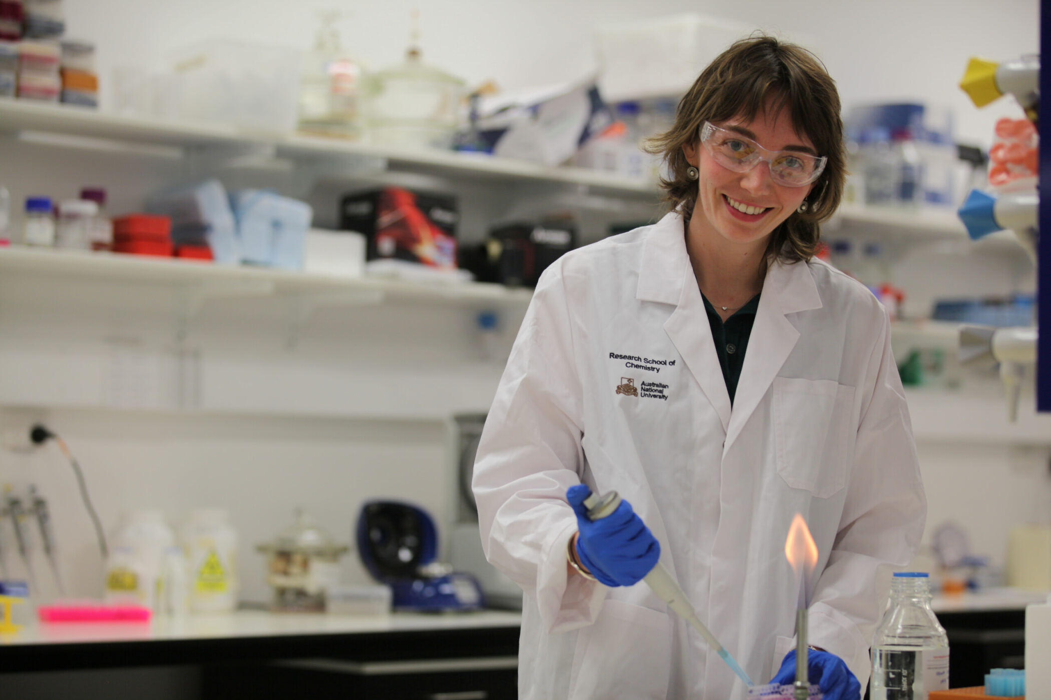 PhD candidate Rosie Georgelin | Photo: ANU Advancement 